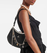 Vivienne Westwood Charm Frame Small leather shoulder bag