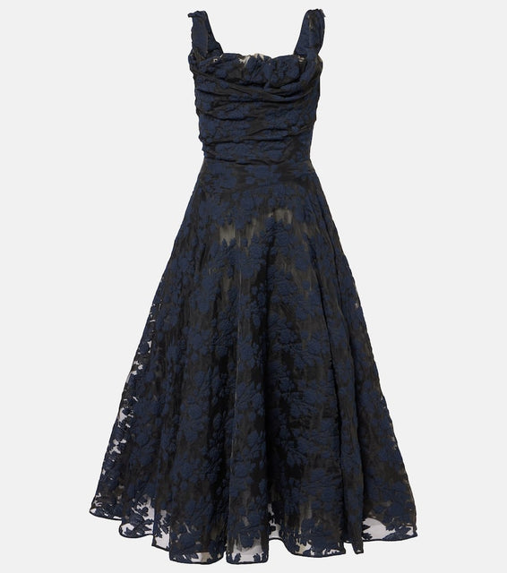 Vivienne Westwood Chichi cotton-blend maxi dress