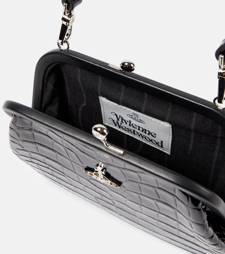 Vivienne Westwood Croc-effect leather tote bag