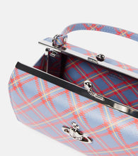 Vivienne Westwood Doll XL tartan tote bag