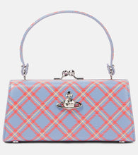 Vivienne Westwood Doll XL tartan tote bag. Shop Vivienne Westwood Top-Handle Bags for women now.
