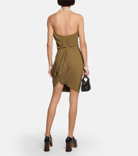 Vivienne Westwood Draped strapless minidress