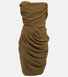 Vivienne Westwood Draped strapless minidress