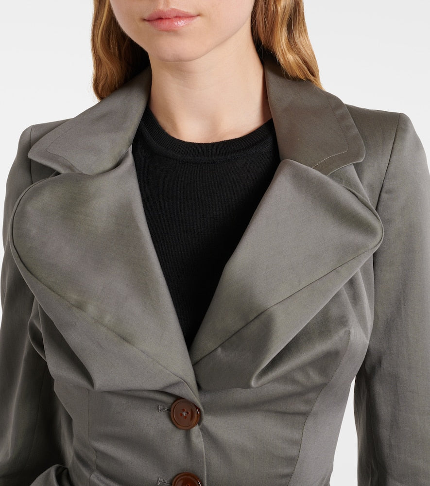Vivienne Westwood Drunken cotton jacket