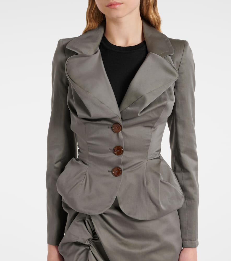 Vivienne Westwood Drunken cotton jacket