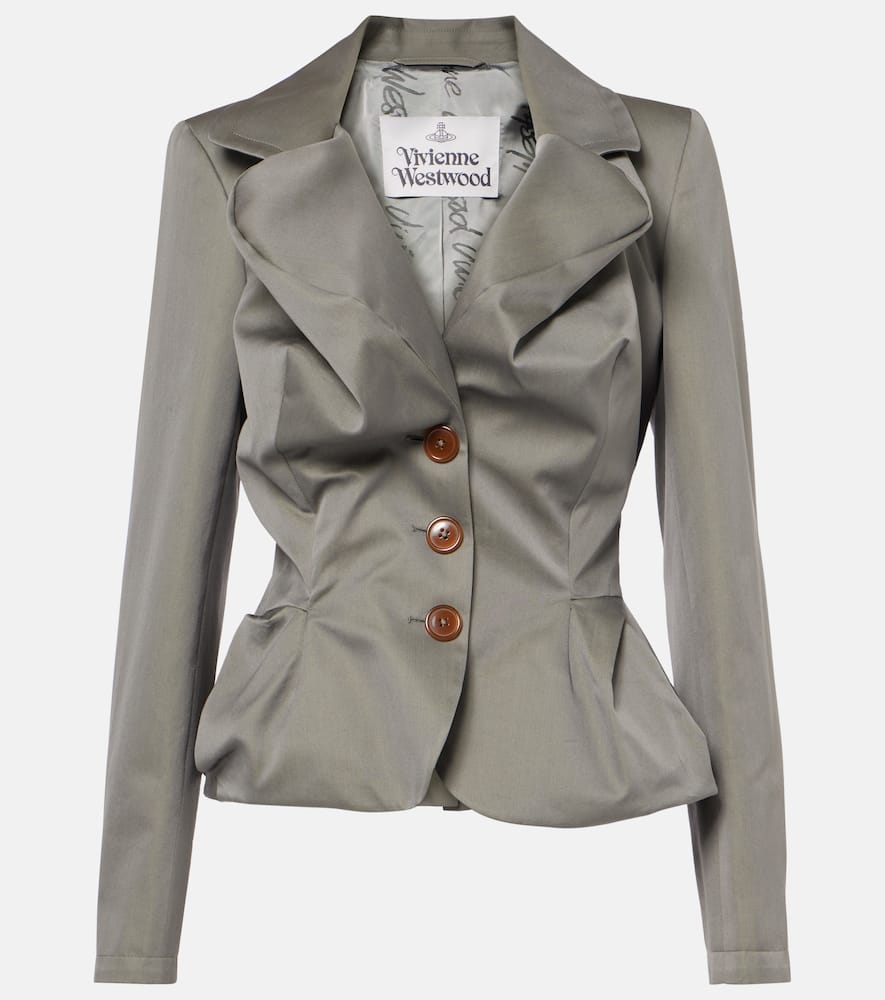 Vivienne Westwood Drunken cotton jacket