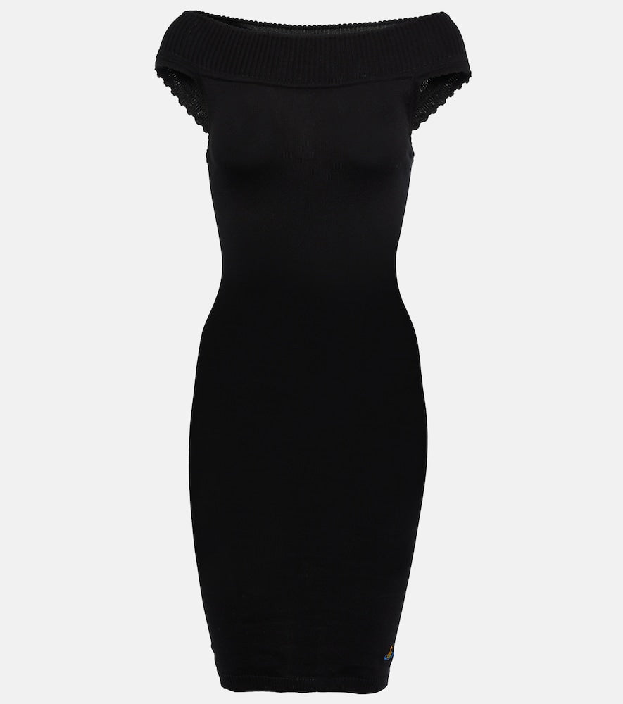 Vivienne Westwood Embroidered cotton minidress. Vivienne Westwood 刺绣棉质迷你连衣裙