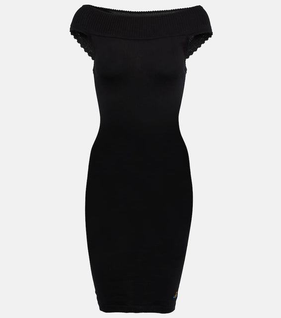 Vivienne Westwood Embroidered cotton minidress