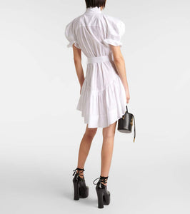 Vivienne Westwood Football Heart cotton shirt dress