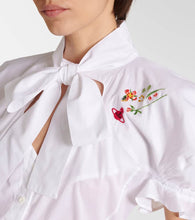Vivienne Westwood Football Heart cotton shirt dress