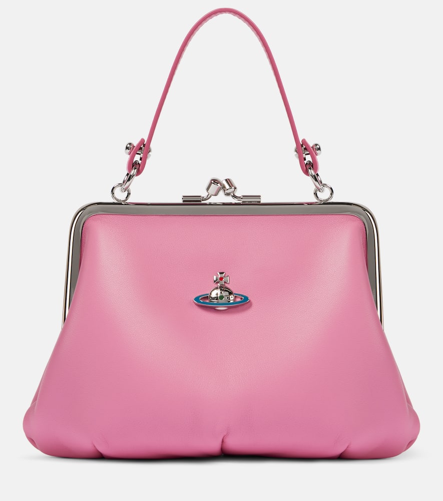 Vivienne Westwood Granny Frame leather tote bag. Shop Vivienne Westwood Top-Handle Bags for women now.