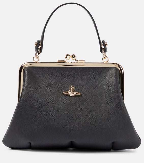 Vivienne Westwood Granny Small faux leather tote bag. Shop Vivienne Westwood Shoulder Bags for women now.