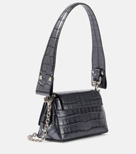 Vivienne Westwood Hazel Small croc-effect leather shoulder bag