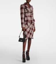 Vivienne Westwood Hazel Small croc-effect leather shoulder bag