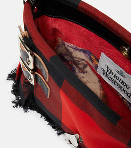 Vivienne Westwood Heather Small tartan shoulder bag