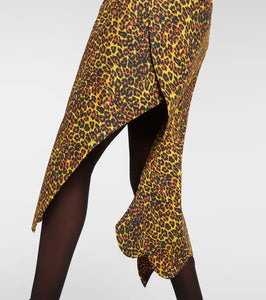 Vivienne Westwood Leopard-print cotton maxi dress