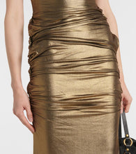 Vivienne Westwood Liz draped jersey gown
