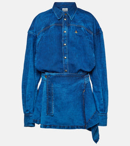 Vivienne Westwood Meghan denim shirt dress