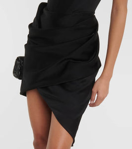 Vivienne Westwood Off-shoulder bustier cr√É¬™pe minidress