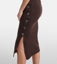 Vivienne Westwood Pamela knitted wool midi skirt