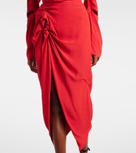 Vivienne Westwood Panther draped midi dress