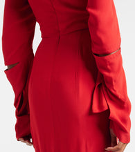 Vivienne Westwood Panther draped midi dress
