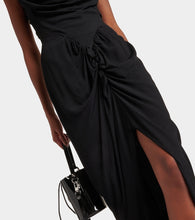 Vivienne Westwood Panther gathered asymmetric maxi dress