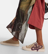 Vivienne Westwood Plimsoll printed low-top sneakers