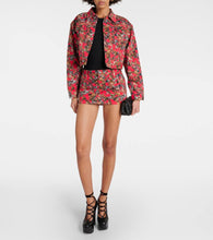 Vivienne Westwood Printed cropped denim jacket