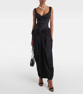 Vivienne Westwood Sunday Garden draped maxi dress