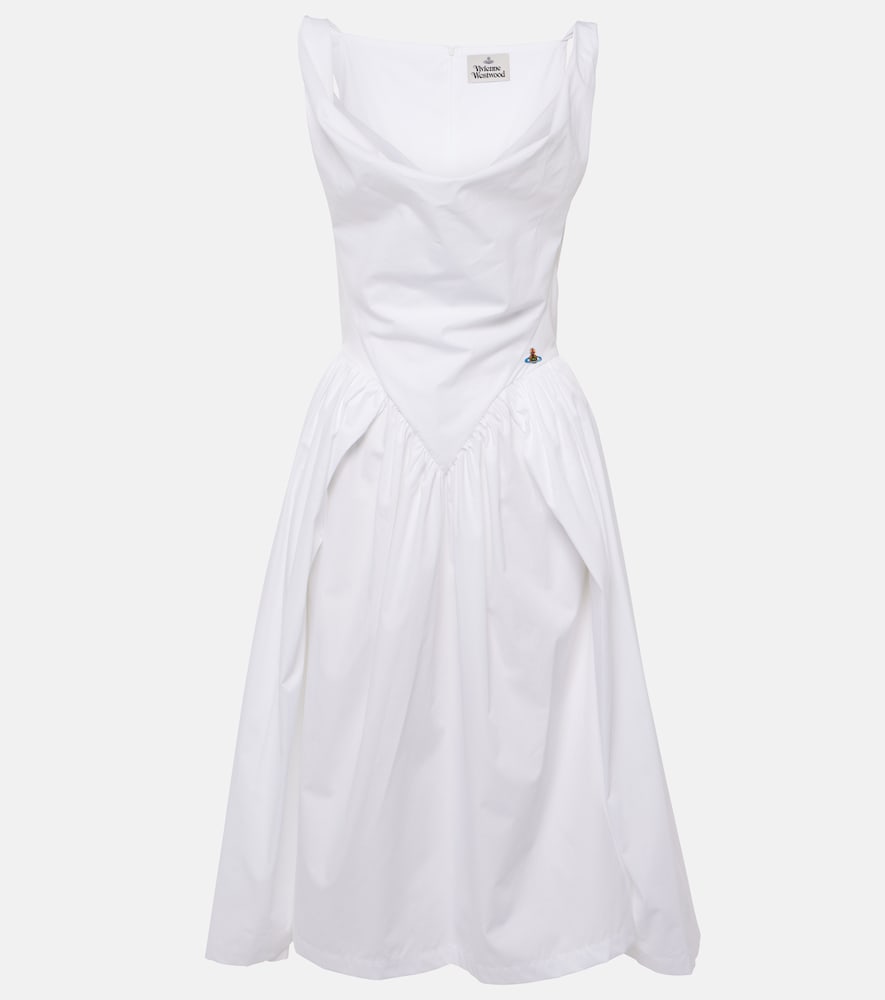 Vivienne Westwood Sunday cotton corset dress. Vivienne Westwood 周日棉质束身连衣裙