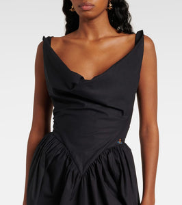 Vivienne Westwood Sunday cotton corset midi dress