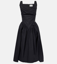 Vivienne Westwood Sunday cotton corset midi dress