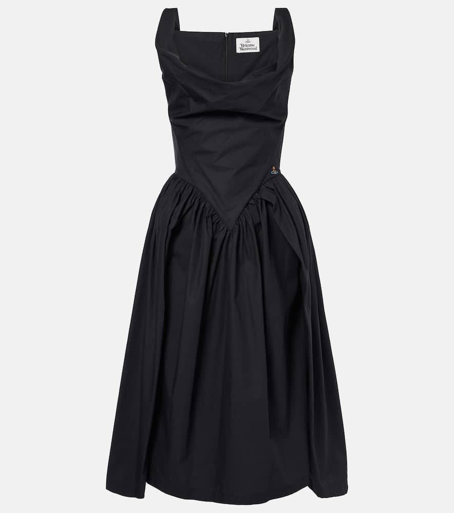 Vivienne Westwood Sunday cotton corset midi dress
