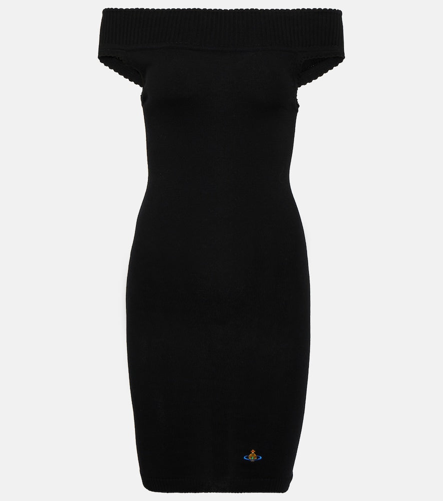 Vivienne Westwood Valentina off-shoulder minidress. Vivienne Westwood Valentina 露肩迷你连衣裙
