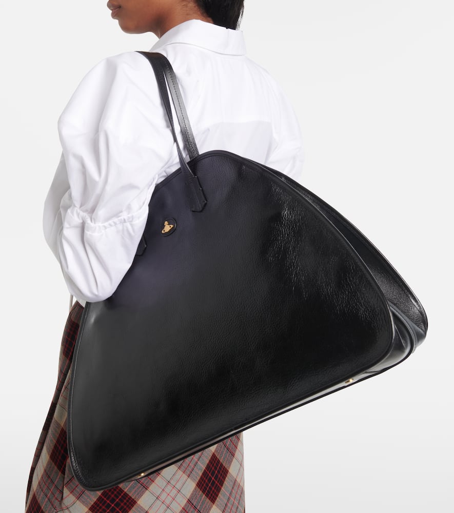 Vivienne Westwood Yasmina Large leather shoulder bag