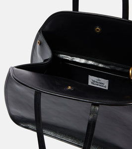 Vivienne Westwood Yasmina Large leather shoulder bag