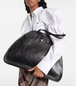 Vivienne Westwood Yasmina Large leather shoulder bag