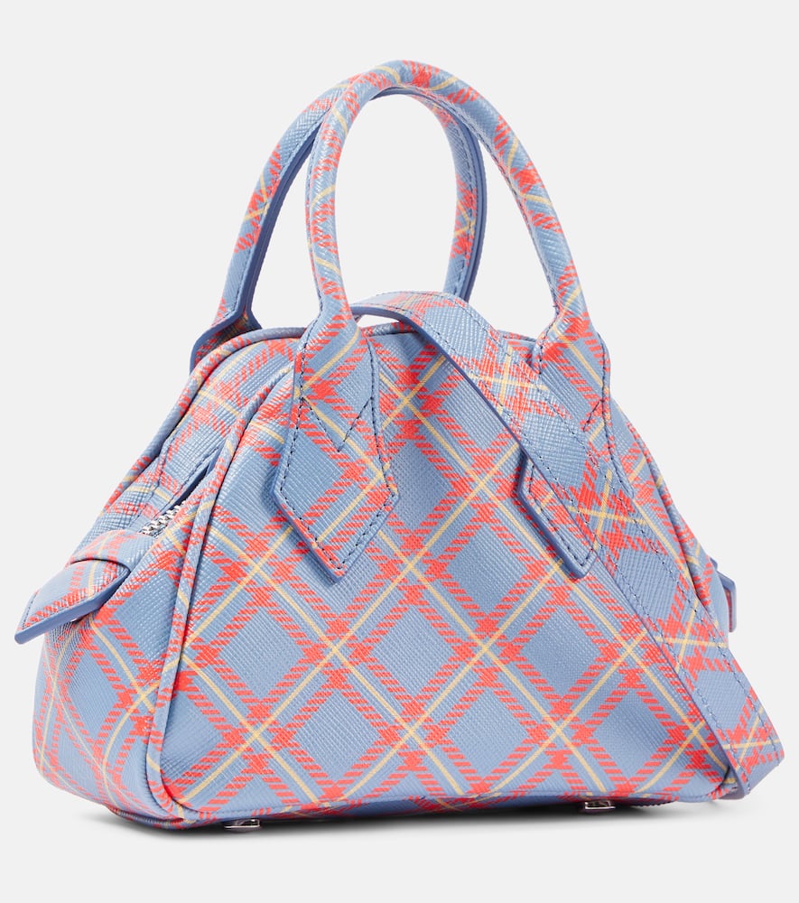 Vivienne Westwood Yasmine Mini tartan tote bag