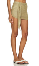 Vix Swimwear Dani Short Sarong in Olive