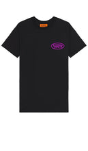 Von Dutch Biker Shop Graphic Tee in Black