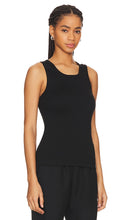 WAO The Fitted Tank in Black