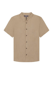 WAO The Short Sleeve Shirt in Olive