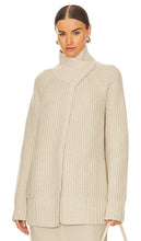 White + Warren Ribbed Coatigan in Beige