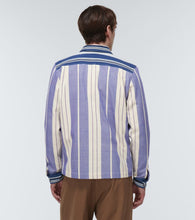 Wales Bonner Atlantic striped cotton twill jacket