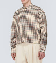 Wales Bonner Path Harrington checked cotton jacket