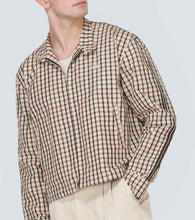 Wales Bonner Path Harrington checked cotton jacket