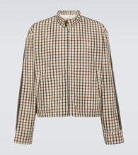 Wales Bonner Path Harrington checked cotton jacket