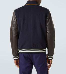 Wales Bonner Prince wool-blend varsity jacket