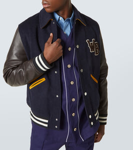 Wales Bonner Prince wool-blend varsity jacket